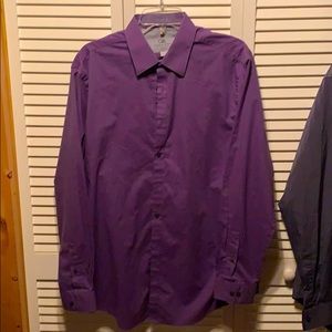 Geoffrey Beene Purple dress shirt